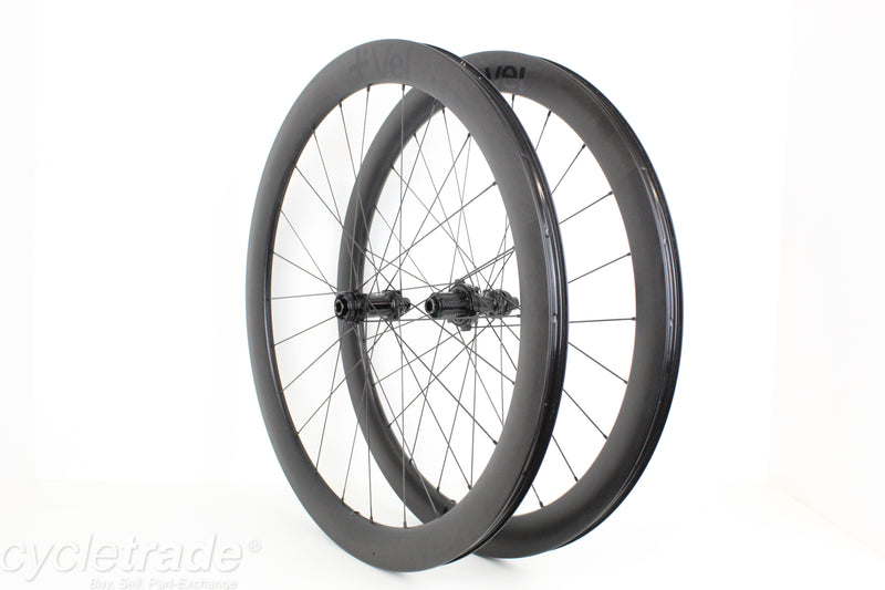 Disc Carbon Road Wheelset- Vel 50 Tubeless 11 Speed - Used