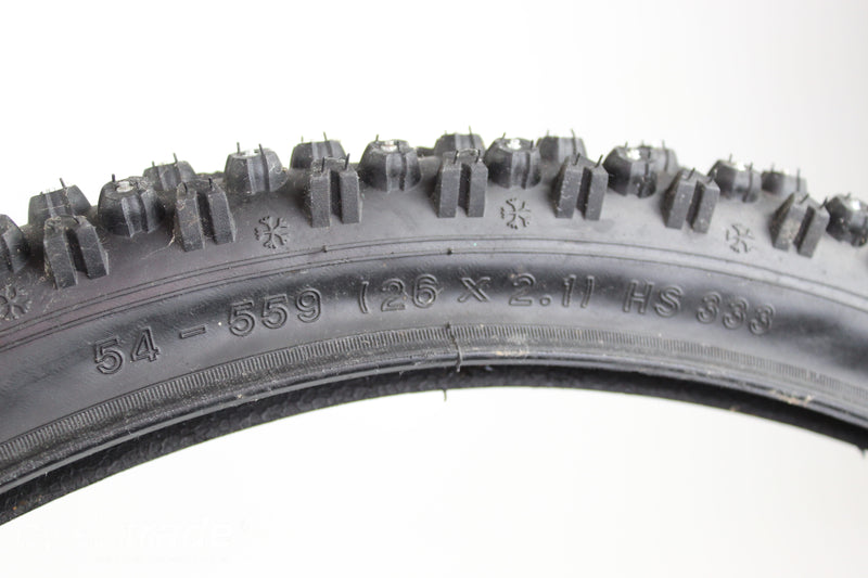 MTB Bike Tyre - Schwalbe Ice Spiker 26x2.1" - Grade A+