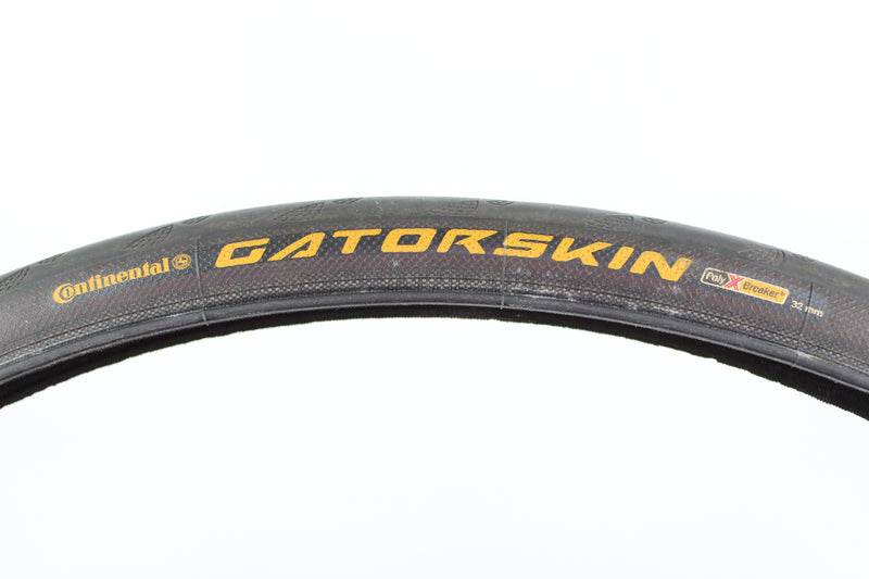 2 x Road Bike Tyre - Continental Gatorskin 700x32c Clincher - Grade B