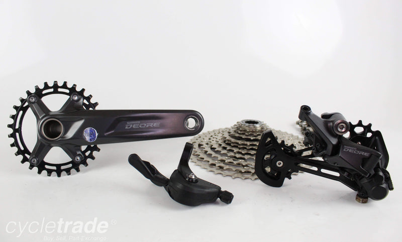 Full Groupset- Shimano Deore 11x1 Speed M5100- Grade A