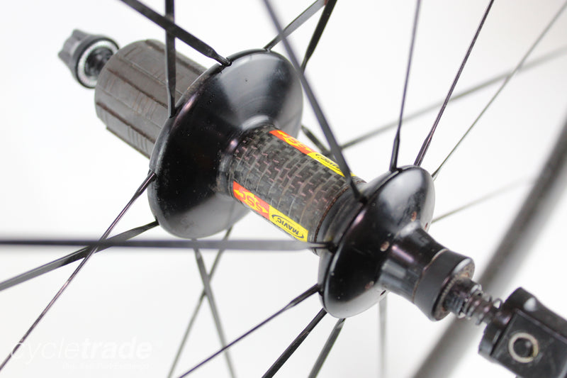 Carbon Road Wheelset - Mavic Cosmic Carbone 40 - 11 Speed - Grade B+