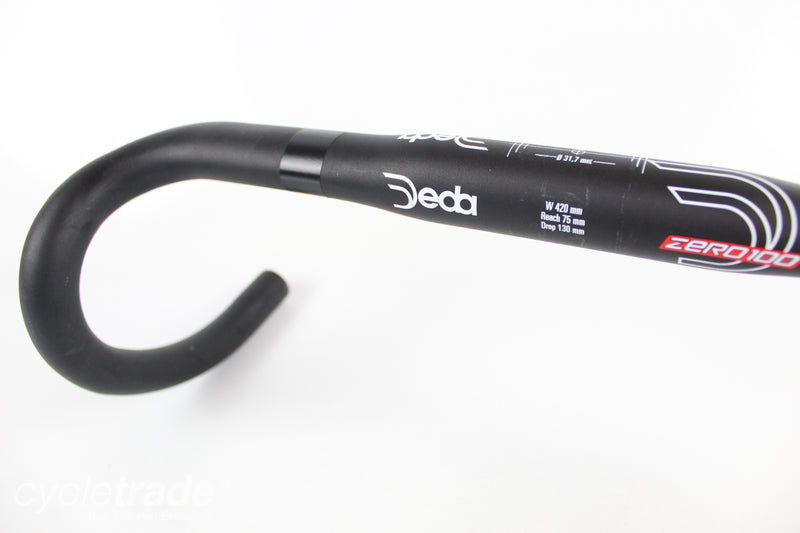 Drop Handlebar - Deda Zero100 - 420mm 31.7mm Clamp - Grade A