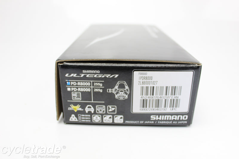 New Shimano Ultegra PD-R8000 Clipless Carbon Pedals