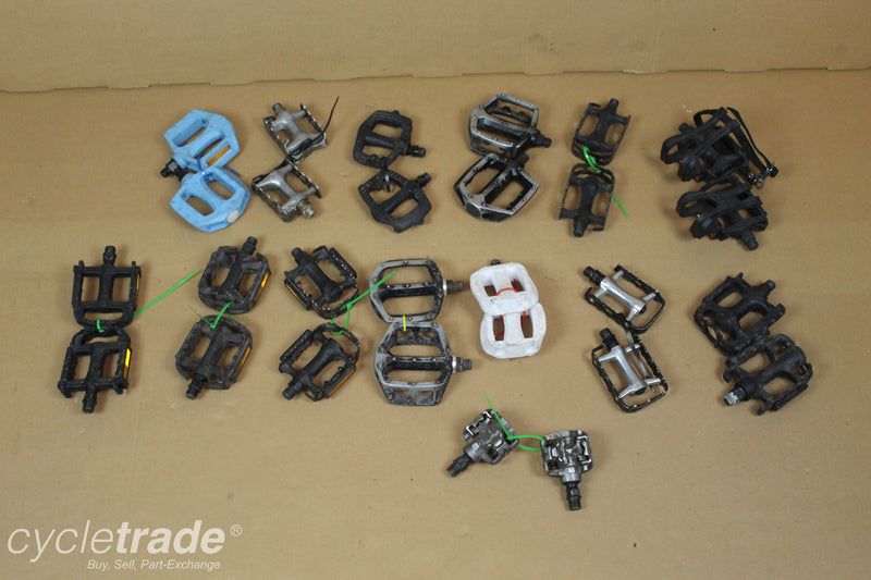 Wholesale Job lot - 14 x Assorted Pedals