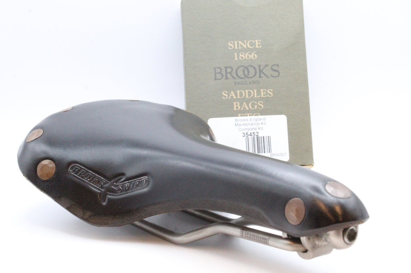 Saddle- Brooks Swift Titanium 275/150mm Lightly Used