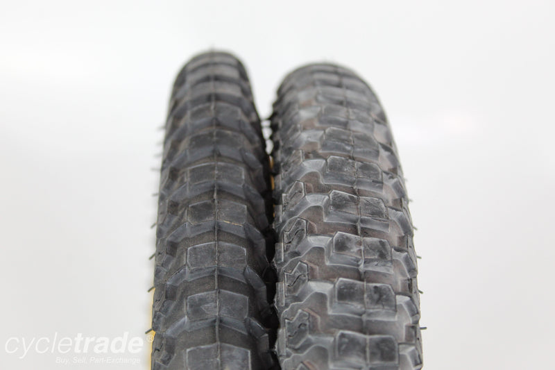 2 x MTB Tyre - Kenda 18 x 2.125 Clincher - Grade A+ (New)
