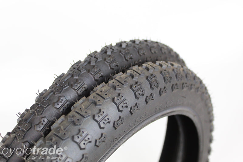 2 x MTB Tyre - Kenda 18 x 2.125 Clincher - Grade A+ (New)