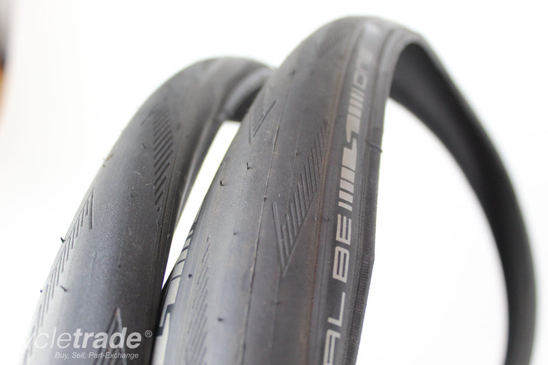 2 x Road Tyres - Schwalbe One 700 x 25c - Grade B+