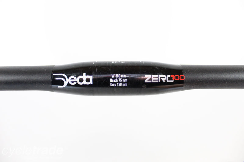 Drop Handlebar - Deda Zero100 - 380mm 31.7mm Clamp - Grade B+